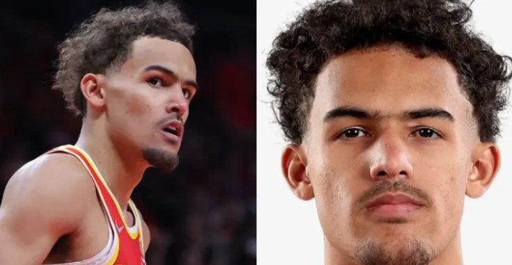Trae Young Hair