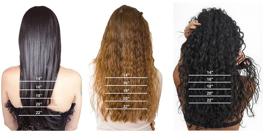 Wig Length Chart: What Length Of Wig Should You Buy? - Hair System