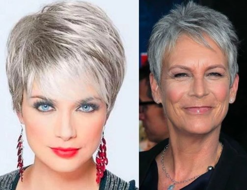 30 Hottest Wash And Wear Haircuts For Women Over 60 - Hair System